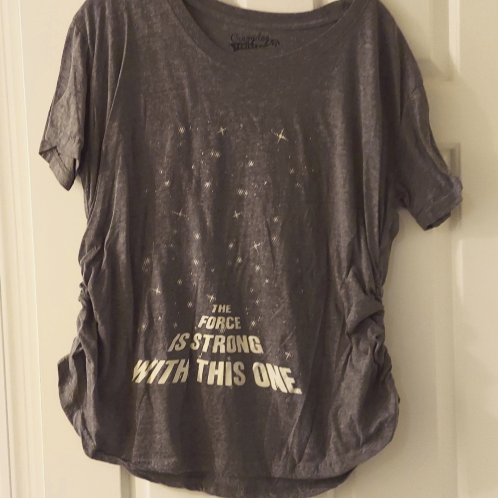 Force is strong maternity shirt